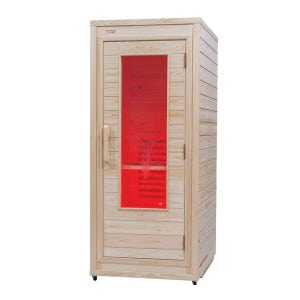 (앞문형)국내생산 편백나무 건식 가정용 개인찜질방 1인용 이동식 홈사우나B GSN-1502