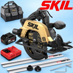 SKIL 스킬 20V 충전 원형톱 골드에디션 1팩 레일세트 플런지쏘급 CR5440SE10