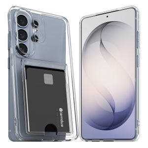 변색방지 카드 케이스 2장 수납 슬림 생폰 투명, 갤럭시S26 울트라