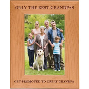 GREAT GRANDPA 우드 액자 4X6 1개 4x6-inch Horizontal