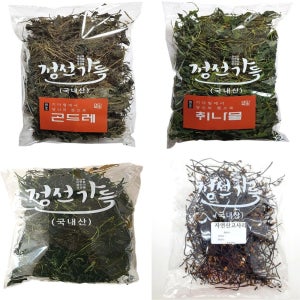 건곤드레 건취나물 건고사리 부지깽이 눈개승마 말린 보름나물 강원도 건나물 선물세트