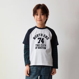 [COOL] 스파오키즈 래글런 반팔 티셔츠 SPRPG24KU3