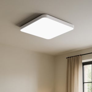 원더라이팅 LED 방등 60W 주광색 시스템 사각 플리커프리 오스람칩 led등