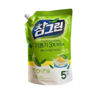 참그린 녹차 뽀드득 주방세제 10개