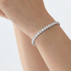 LAVENE라벤느 모이사나이트 캐주얼 테니스팔찌 2.0mm-3.0mm 15.5cm-18cm