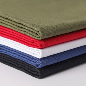 KEPYDRMTF 면 캔버스 원단 280GSM 2야드 Black 36 inches(1 yard)