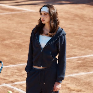 [N배송] 스파오 여성 와플 후드 집업 SPMZG23G02