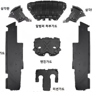 벤츠 S클래스 W222 S350D 언더커버 3종 세트