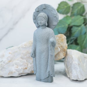 불상 돌 신성한 광배 부처님 불교굿즈 불교박람회