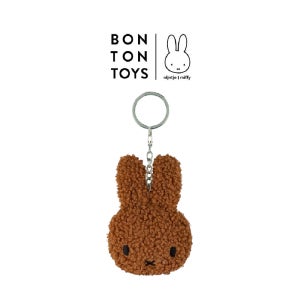 miffy 미피 토끼 인형 미피 플랫 키링 시나몬 - 10cm