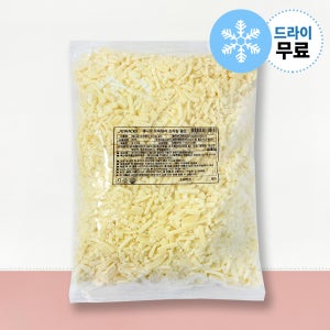 [델리차차] 제니코 모짜렐라 프라임 골드 2.5kg 자연치즈 99% 피자치즈 대용량 업소용
