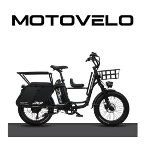 [완조립퀵] 모토벨로 DN9 유아탑승 배달 여행용 전기자전거 48V 500W 20AH