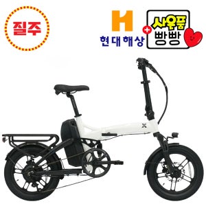 퀄리스포츠 엑스트론 프로 미니 맥스 48V 500W 16인치 출퇴근용 접이식 전기자전거