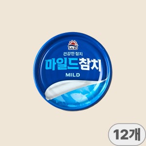 사조 사조참치 마일드참치(안심) 100g x 12개
