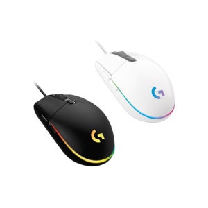 로지텍 G102 Lightsync 2세대 블랙 화이트