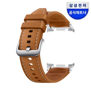 삼성 갤럭시워치8 스트랩 클래식 하이브리드 밴드 시계줄 S/M/L 갤럭시 워치8, 카멜