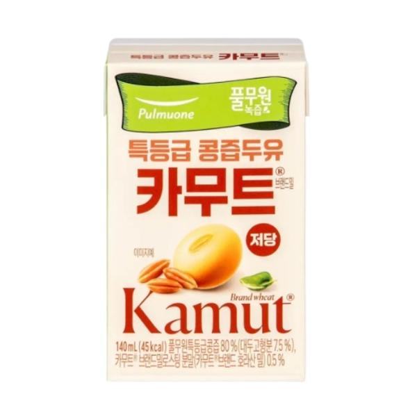 <b>풀무원</b> 특등급 콩즙두유 카무트 어린이 <b>운동</b> 사무실 140ml 24개