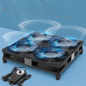 4자석 이중열 패드 4개 셋탑박스 조용한 쿨러 팬 공유기 쿨링팬 대형