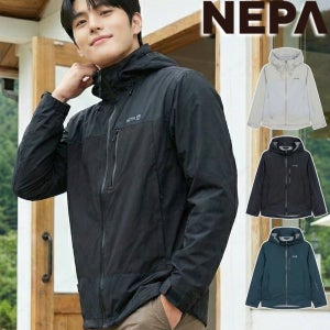 남자 바람막이 윈드러너 윈드브레이커 고프코어 러닝 후드 재킷