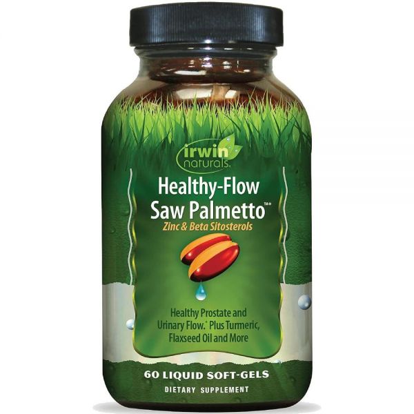 <b>어윈 내추럴</b>스 건강Flow 쏘팔메토 액체 소프트 젤 비뇨기 지원 <b>어윈</b>네츄럴