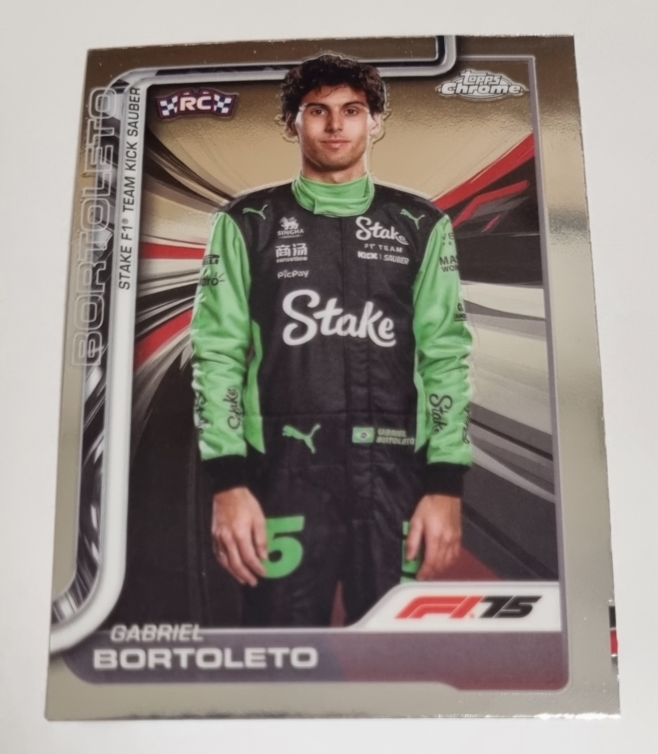 2025 F1 보톨레토 Topps Chrome 카드 탑스 크롬