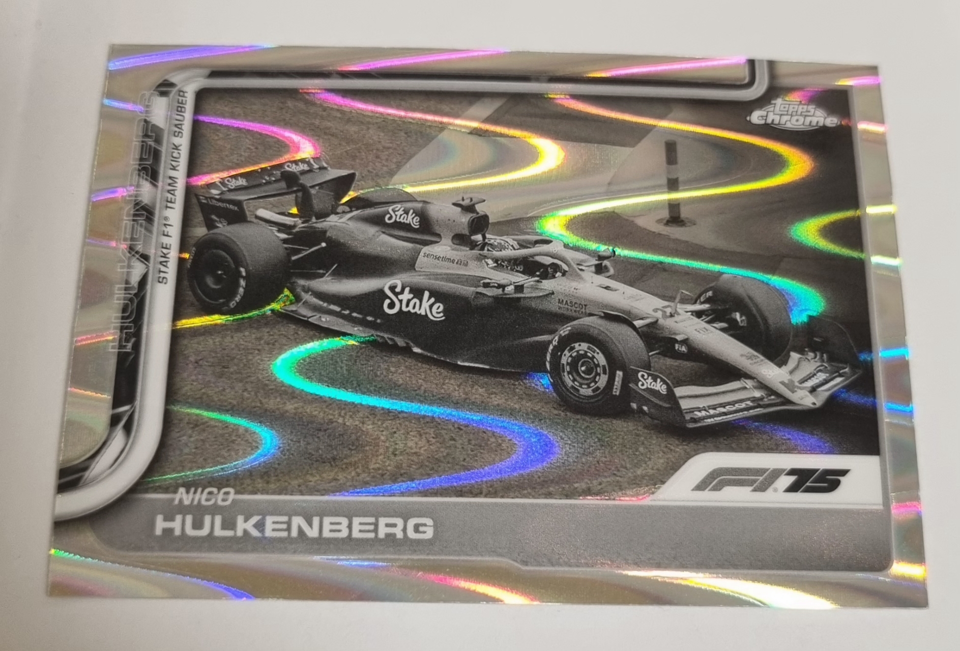 2025 F1 니코 훌켄버그 레이웨이브 Topps Chrome 카드 탑스 크롬