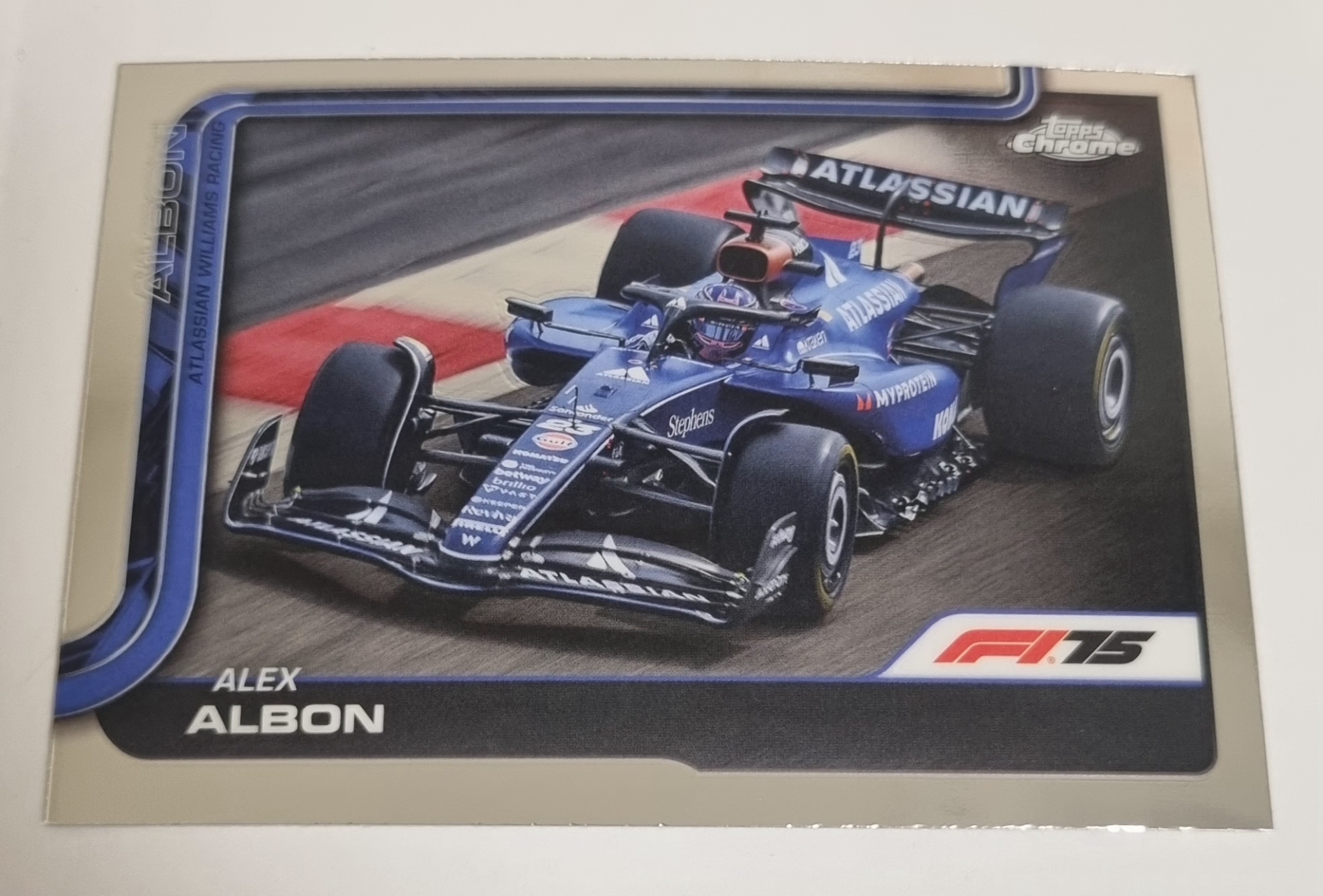 2025 F1 알본 Topps Chrome 카드 탑스 크롬