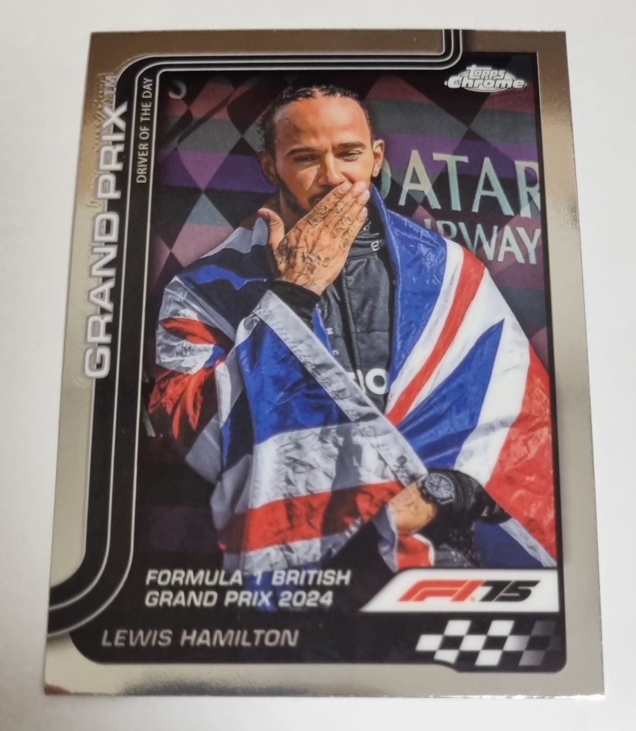 2025 F1 루이스 해밀턴 Topps Chrome 카드 탑스 크롬