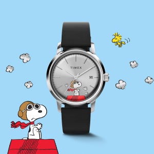 타이맥스 x 피너츠 멀린 오토매틱 스누피 플라잉 에이스 워치 40mm TW2W49600