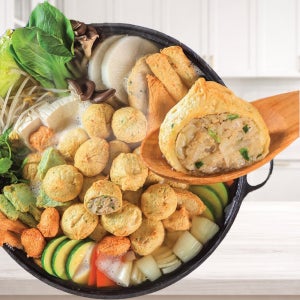 생선살로 만든 어묵속 만두전골/조봉창 명인 전통 어만두+추가어묵+전골 소스