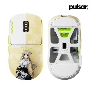 펄사 X2 크레이지라이트 블루아카이브 무선 에디션 게이밍 마우스 노노미