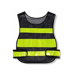 기능성 메쉬 원단 교통정리용 작업현장 반사 안전조끼 프리사이즈