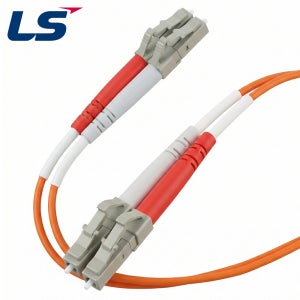 국산 LS전선 광 점퍼 코드 케이블 LC LC 멀티 모드 제작 3m, 1개