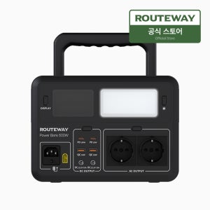 루트웨이 대용량 보조배터리 PB600W-UPS 파워뱅크 448Wh 캠핑전기 차박