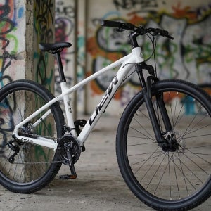 오투휠스 MN2 알루미늄 시마노 21단 73.66cm(29인치) 입문용 출퇴근 산악 MTB 자전거 43.2cm(17인치) 화이트 반조립 택배배송