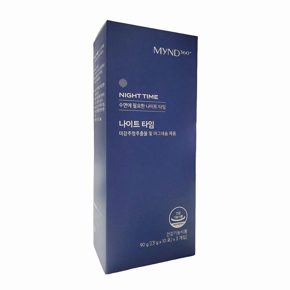 <b>뉴스킨</b> 마인드360 나이트타임 30포 90g - <b>수면</b>에 도움을 줄 수 있음
