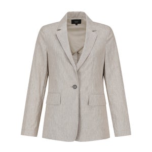 올젠 여성 린넨 자켓_ZLE2KG2301