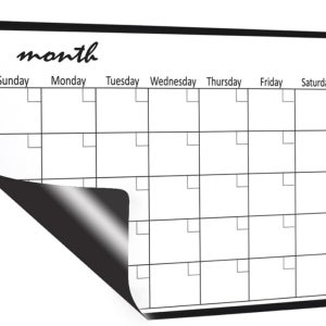 월간 일정 화이트 자석 보드 마그네틱 흡착 스케줄 플랜 게시판