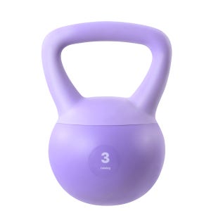 로이윙 소프트 케틀벨 운동 스윙벨 말랑 예쁜 PVC 헬스 홈트 운동기구 3kg