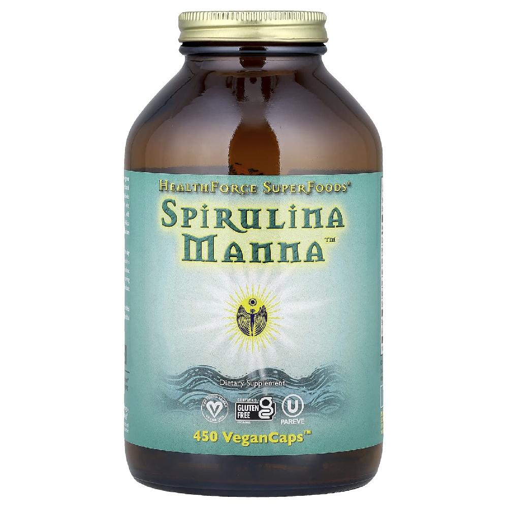 헬스포스 슈퍼푸드 <b>스피룰리나 만나</b> 450정