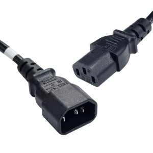 컴퓨터 코드 연장선 3m C13 C14 1.0SQ 서버 UPS PDU 10A BizLink
