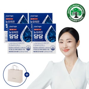 뉴오리진 당당 혈당유산균 HAC01 당화혈색소 30캡슐, 4개