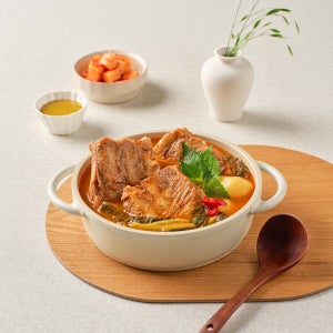 빅본푸드 뼈해장국 우거지해장국 간편조리 밀키트 캠핑음식 집들이음식 이유있는감자탕 1kg
