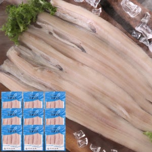 여수 순살갈치 150g x9팩/12팩 국내산 싱싱하고 두툼한 뼈없는 손질 갈치 구이 조림