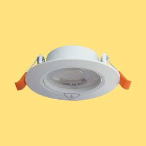 75mm(3인치) 오스람 스팟 다운라이트 집중형 회전 매립등 7W, 전구색