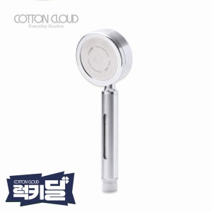코튼클라우드 호텔 샤워기헤드 고수압 상승 절수 욕실 샤워 헤드 필터 교체 대형