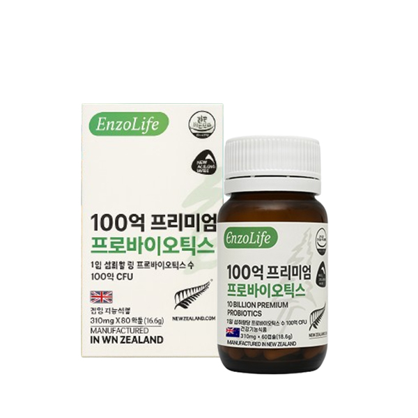 100억 유산균 프리미엄 프로바이오틱스 장건강 영양제 60캡슐