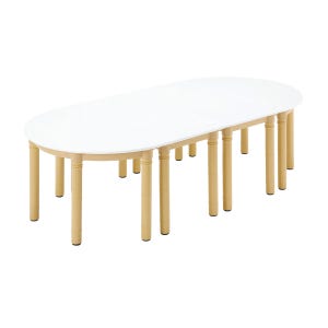 삼성교구 어린이집가구 094-1 백색 책상