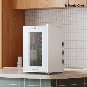 매직쉐프 미니 와인셀러 저소음 와인보관 와인 냉장고 22리터 8병