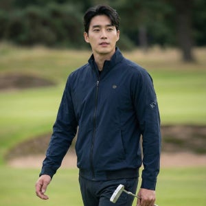 김영주스포츠 남성 골프 바람막이 자켓 골프웨어 간절기 봄 가을 방풍 집업 (M7SJ06)